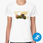 Женская спортивная футболка