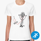 Женская спортивная футболка