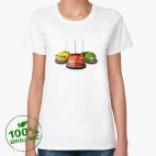 Женская футболка органик