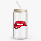 Банка с бамбуковой крышкой