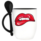 Кружка с ложкой