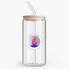 Банка с бамбуковой крышкой