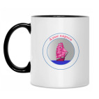 Кружка двухцветная