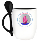 Кружка с ложкой