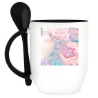 Кружка с ложкой