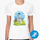 Женская спортивная футболка