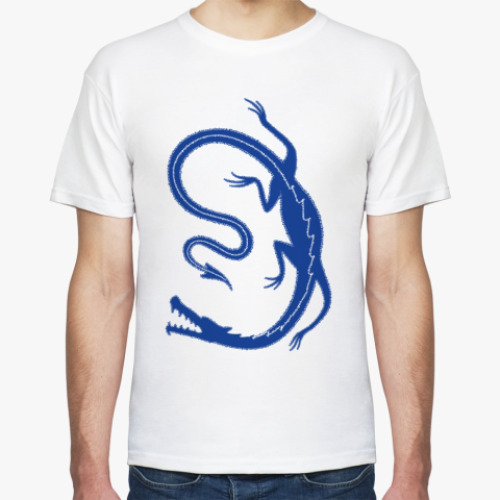 Футболка с принтом Дракон