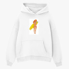 Толстовка худи оверсайз