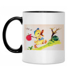 Кружка двухцветная