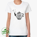 Женская футболка органик