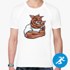 Мужская спортивная футболка