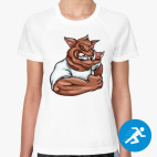 Женская спортивная футболка