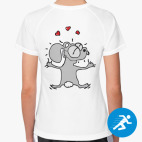 Женская спортивная футболка