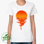 Женская футболка органик