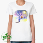 Женская футболка органик