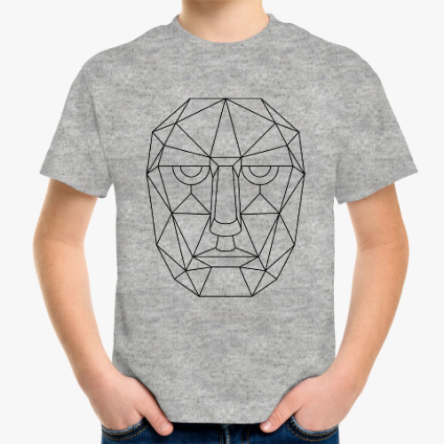 Детская футболка с принтом Суровый полигон