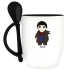 Кружка с ложкой