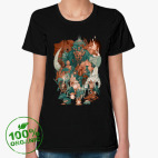 Женская футболка органик