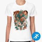 Женская спортивная футболка