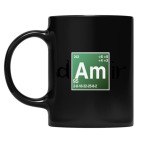 Кружка цветная UV-DTF