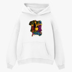 Толстовка худи оверсайз