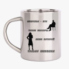 Кружка металлическая