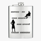 Фляжка стальная