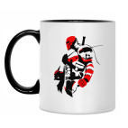 Кружка двухцветная