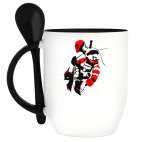 Кружка с ложкой