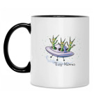 Кружка двухцветная