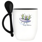 Кружка с ложкой