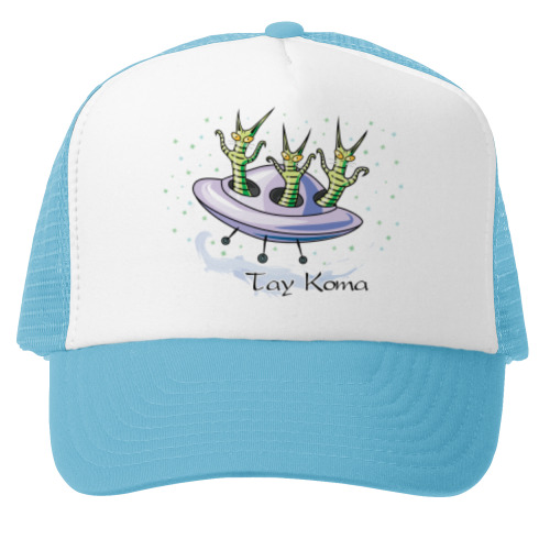 Кепка-тракер с принтом Тау Кота