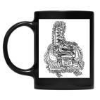 Кружка цветная UV-DTF