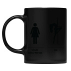 Кружка цветная UV-DTF