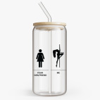 Банка с бамбуковой крышкой