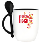 Кружка с ложкой