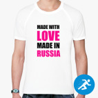 Мужская спортивная футболка