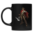 Кружка цветная UV-DTF