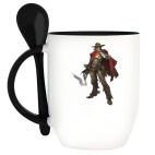 Кружка с ложкой