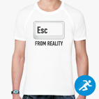 Мужская спортивная футболка