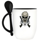 Кружка с ложкой