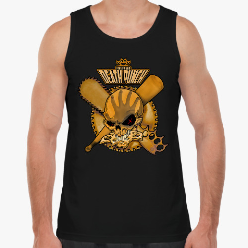 Майка с принтом Five Finger Death Punch - X (Gold Edition)