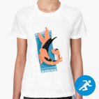 Женская спортивная футболка