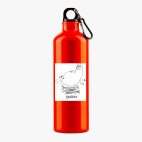 Металлическая бутылка 700 мл UV-DTF