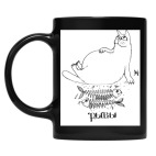 Кружка цветная UV-DTF