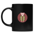 Кружка цветная UV-DTF