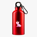 Металлическая бутылка 400 мл UV-DTF