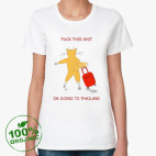 Женская футболка органик