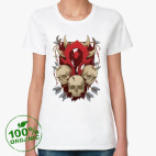 Женская футболка органик