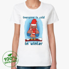 Женская футболка органик